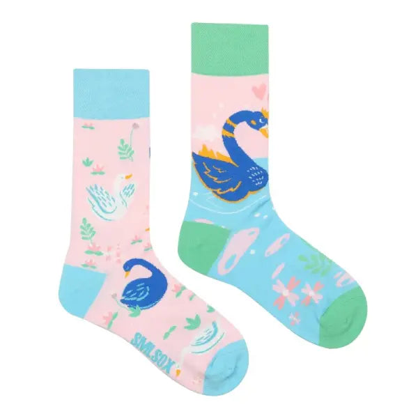 Unisex socks with animal patterns and middle tube thickness - ZL07 / EUR36-43