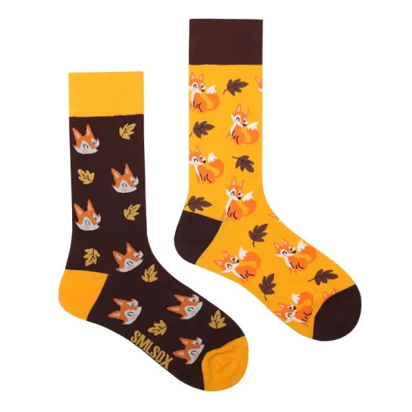 Unisex socks with animal patterns and middle tube thickness - ZL66 / EUR36-43