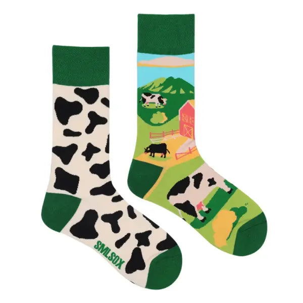 Unisex socks with animal patterns and middle tube thickness - ZL05 / EUR36-43