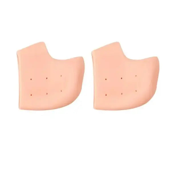 1 Pair Silicone Gel Heel Socks: Anti-Cracking Moisturizing Liners for Deep Foot Care - Skin