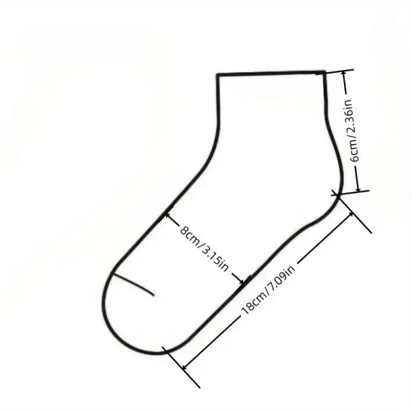 10/15/20/30/40/Pairs Heart Print Socks Valentine’s Day Candy Colored Ankle Socks Women’s Stockings & Hosiery