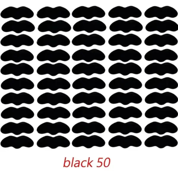 Deep Cleansing Nose Cleaning Patches for Unisex (10-100 Pcs) Facial Care - 50PC-Black