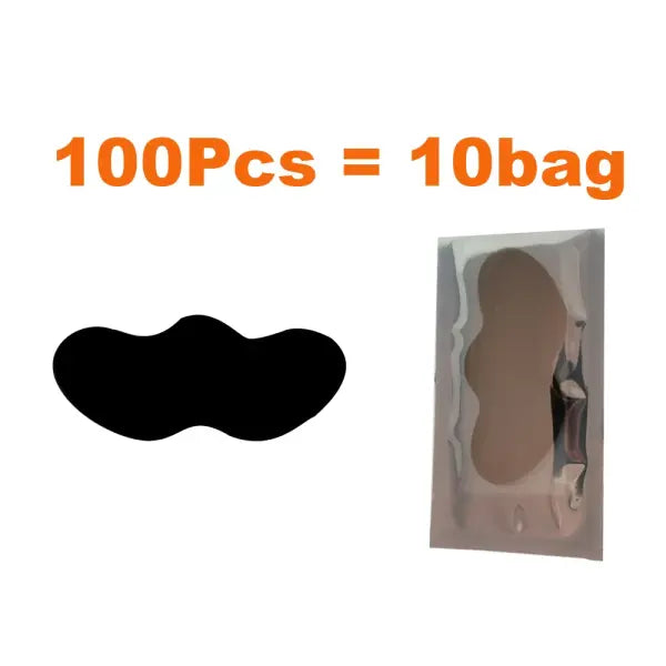 Deep Cleansing Nose Cleaning Patches for Unisex (10-100 Pcs) Facial Care - 100PC-Black