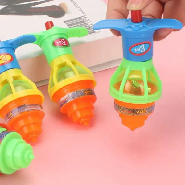 10-20pcs Glow-in-the-Dark Rotating Gyro: Kids’ Birthday Party Favors & Classroom Prizes