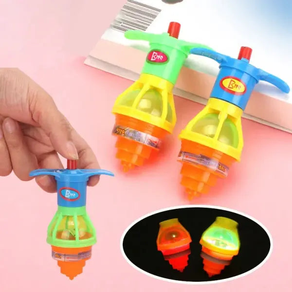 10-20pcs Glow-in-the-Dark Rotating Gyro: Kids’ Birthday Party Favors & Classroom Prizes