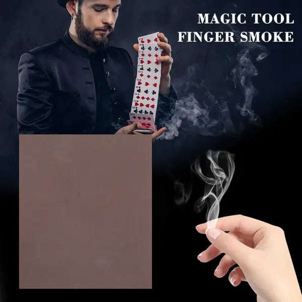 10/20pcs Funny Magic Tricks Toys Magic Smoke from Finger Tips Surprise Prank Joke Adult Kids Mystical Hand Rub Smoke