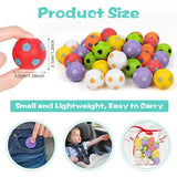 10/30pcs Mini Fidget Spinner Soccer Ball Toy for Kids,Soccer Party Favors Goodie Bag Stuffer,Rotatable Soccer Finger
