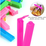 10 or 5pcs Portable Kitchen Storage Food Bag Clips