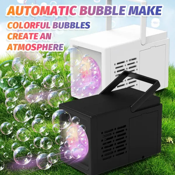 Bubble Machine Toy Electric ABS Plastic Outdoor Birthday