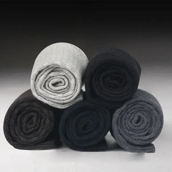 10 Pair Men’s Bamboo Fiber Business Casual Dress Socks