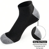 10 Pairs Of Comfortable Breathable Socks Sweat Absorbing Odor Proof Low Cut Solid Color Socks Suitable For Outdoor