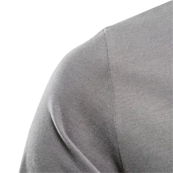 Mens T Shirts Spring Casual Cotton Solid Long Sleeve Top