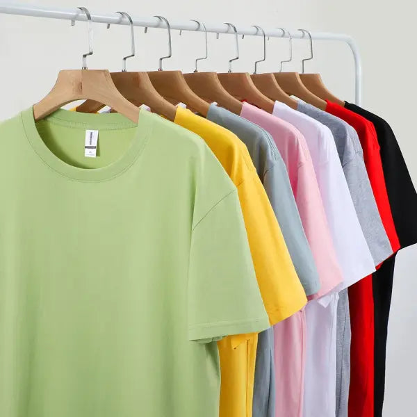 100% Cotton Unisex Short Sleeve T-Shirt – Casual Soft Summer Tee Fashion Trend Top Customizable