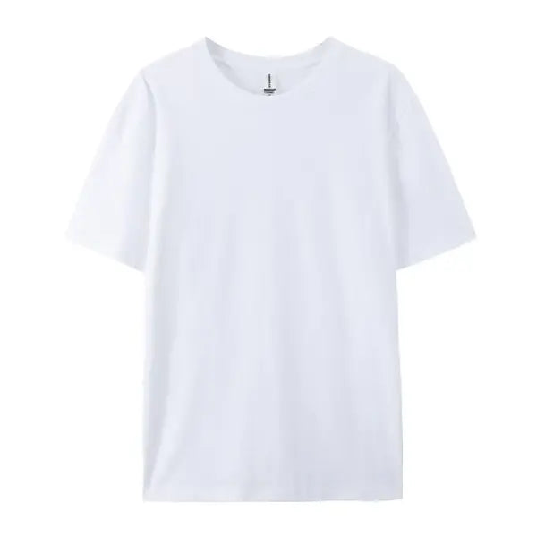 100% Cotton Unisex Short Sleeve T-Shirt – Casual Soft Summer Tee Fashion Trend Top Customizable - White / XXL