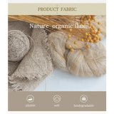 100% French Linen Natural Duvet Cover Soft Comfortable Quilt Comforter Cover Queen Durable Healthy Home Textiles Bedding