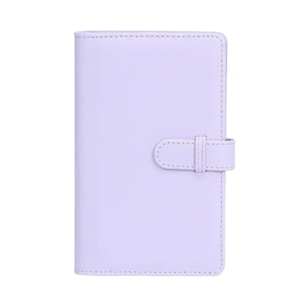 108 Pockets PU Leather Photo Album for Fujifilm Instax Mini 12 3-inch Film Storage Case - Purple