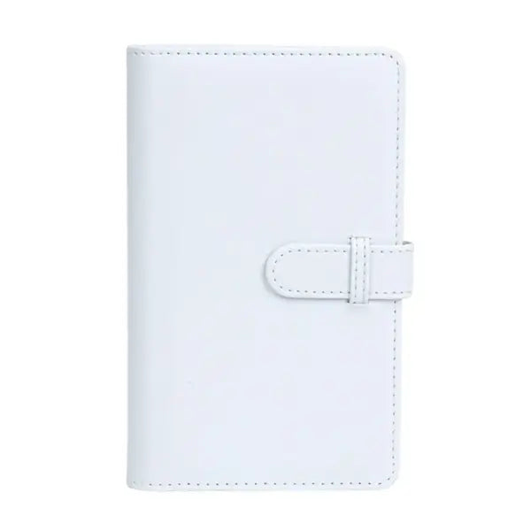 108 Pockets PU Leather Photo Album for Fujifilm Instax Mini 12 3-inch Film Storage Case - White