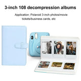 108 Pockets PU Leather Photo Album for Fujifilm Instax Mini 12 3-inch Film Storage Case
