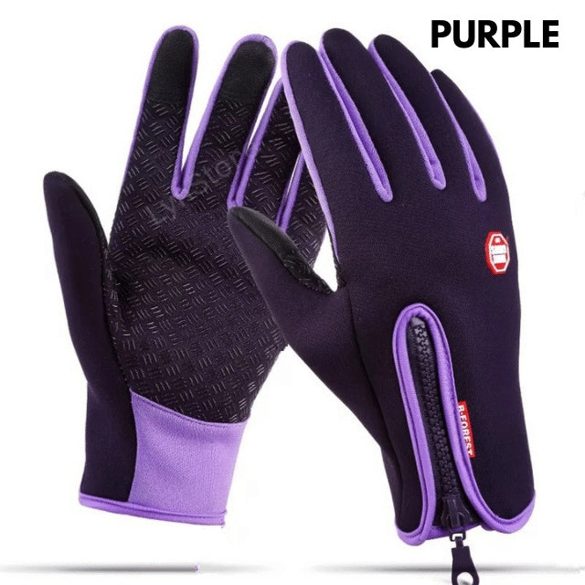 Winter Fleece Antiskid Motorcycle and Sports Riding Gloves