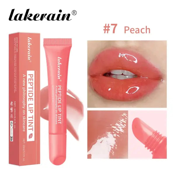 10ml Mirror Lip Glaze Moisturizes Jelly Lip Enrichment Oil Lasting Water Light Glass Lip Oil Remove Line Lip Protection