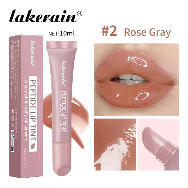 10ml Mirror Lip Glaze Moisturizes Jelly Lip Enrichment Oil Lasting Water Light Glass Lip Oil Remove Line Lip Protection