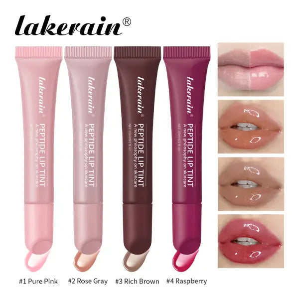 10ml Mirror Lip Glaze Moisturizes Jelly Lip Enrichment Oil Lasting Water Light Glass Lip Oil Remove Line Lip Protection