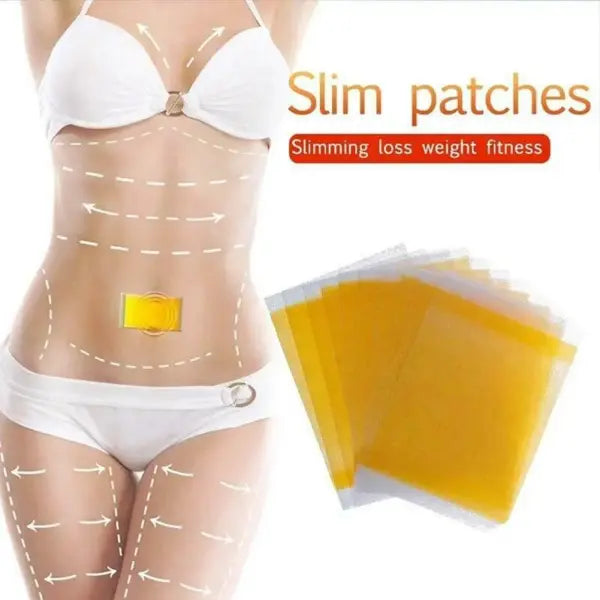 Fast Fat Burning Body Shaping Patches 10-Pack Stomach Toning - 10pcs