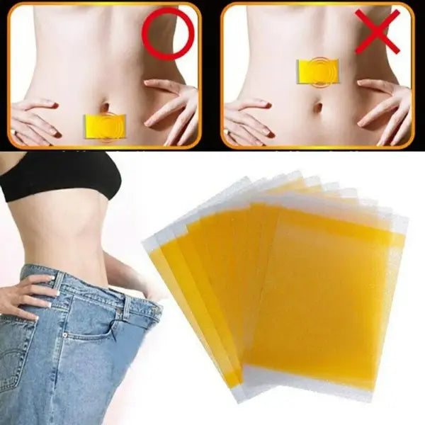 Fast Fat Burning Body Shaping Patches 10-Pack Stomach Toning - 10pcs