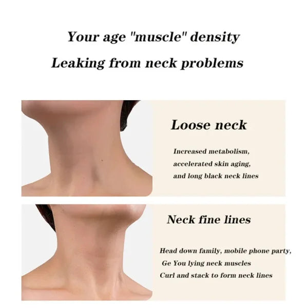 Gold Firming Neck Mask with Centella Asiatica Extract for Moisturizing - Himpall