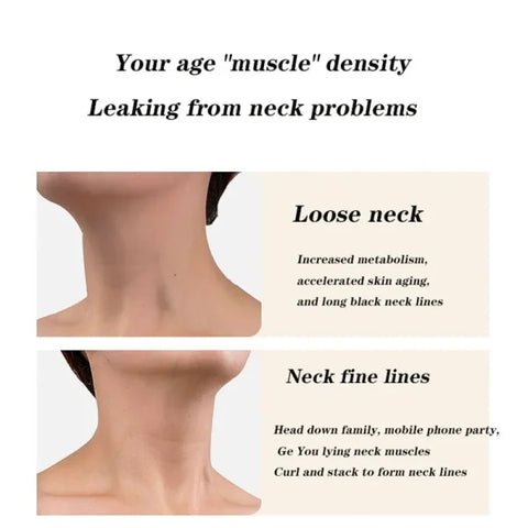 Gold Firming Neck Mask with Centella Asiatica Extract for Moisturizing - Himpall