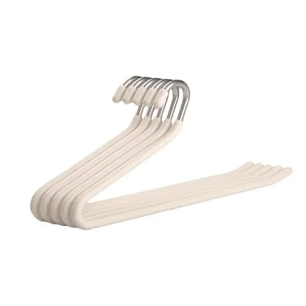 10PCS Goose-Type Dip Plastic Pants Hangers Z-Type Non-Slip Wardrobe Rack for Women’s Clothes - 10pcs GRAY