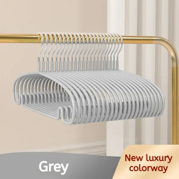 10PCS Simple Clothes Hanger Non Slip Dormitory Household Clothes Hanging to Prevent Clothes Deformation Clothes Storage