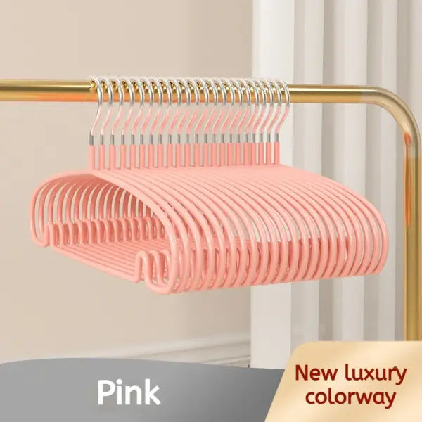10PCS Simple Clothes Hanger Non Slip Dormitory Household Clothes Hanging to Prevent Clothes Deformation Clothes Storage