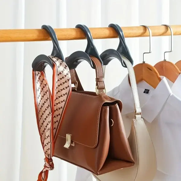 10pcs Widen Connection Hooks: Space-Saving Hanger Extenders for Handbags Scarves & Hats