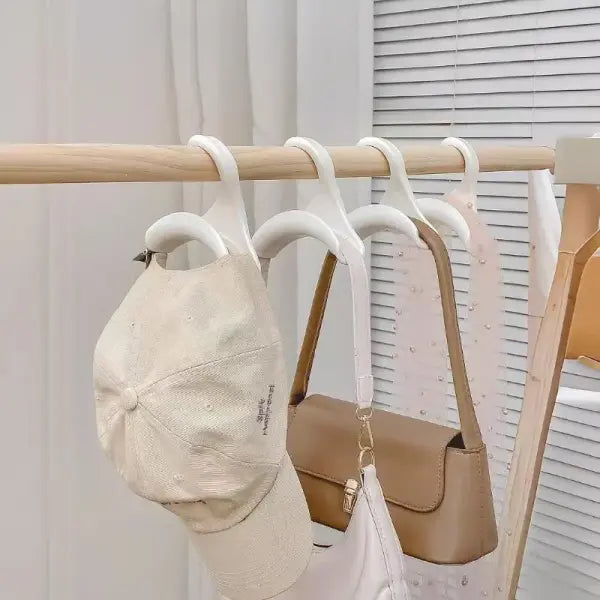 10pcs Widen Connection Hooks: Space-Saving Hanger Extenders for Handbags Scarves & Hats