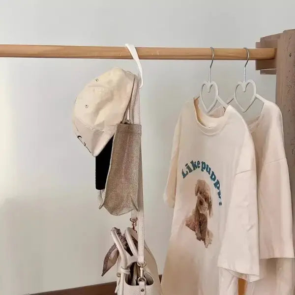 10pcs Widen Connection Hooks: Space-Saving Hanger Extenders for Handbags Scarves & Hats