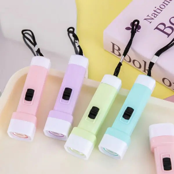 12/24 Pcs LED Mini Flashlights Keychain Party Favors for Kids Birthday & Wedding Guest Gifts - 12PCS