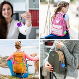 12/24 Pcs Mini with Key Chain Press Bubbles for Kids Adults Birthday Party Gifts Decoration Wedding Guest Gifts