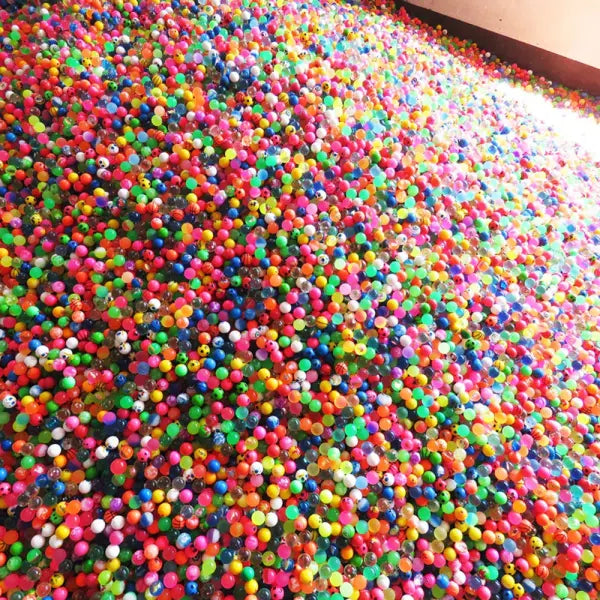 12/30Pcs Mini Colorful Bouncy Ball Toy Children Birthday Party Baby Shower Gift Pinata Filler Boys Girls Reward Party