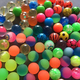 12/30Pcs Mini Colorful Bouncy Ball Toy Children Birthday Party Baby Shower Gift Pinata Filler Boys Girls Reward Party