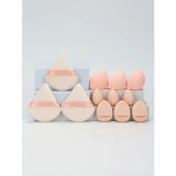 12-Piece All-Purpose Makeup Sponge Set Multi-Size Professional Blending - 06