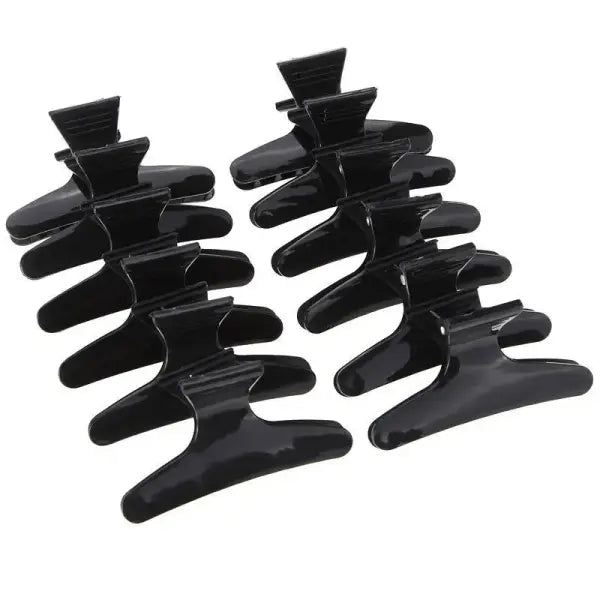 12 professional butterfly hair clips fashionable hair clips used for hair styling suitable for women