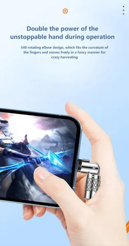 120W 7A Fast Charging USB Type-C Cable – 180° Rotating Elbow Charger Cord for Xiaomi Redmi Honor Phones & Gaming