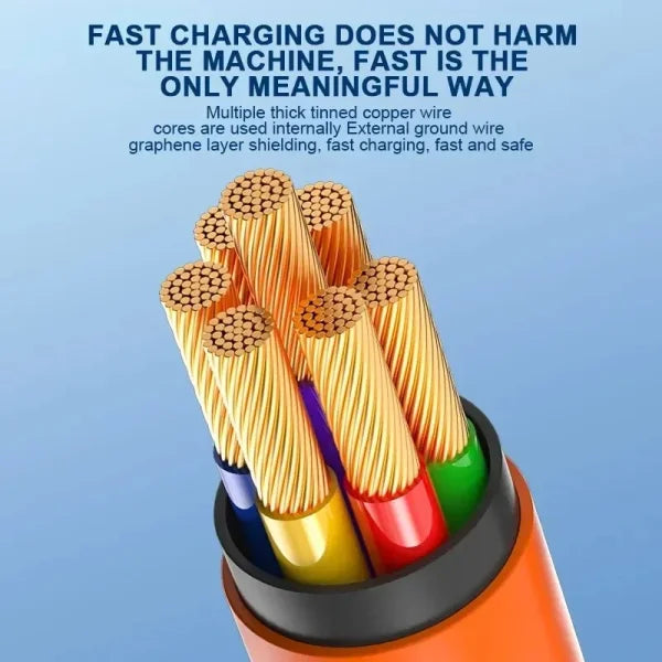 120W 7A Fast Charging USB Type-C Cable – 180° Rotating Elbow Charger Cord for Xiaomi Redmi Honor Phones & Gaming