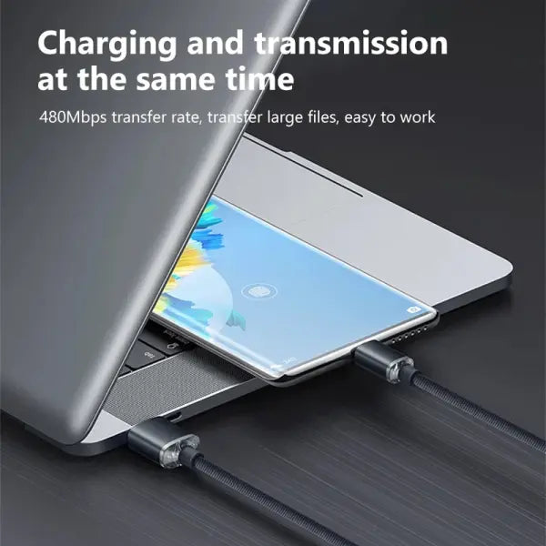120W USB Type C Cable Type C to Type C Fast Charging Cord USB C Quick Charge Phone Cables For Samsung Xiaomi Huawei