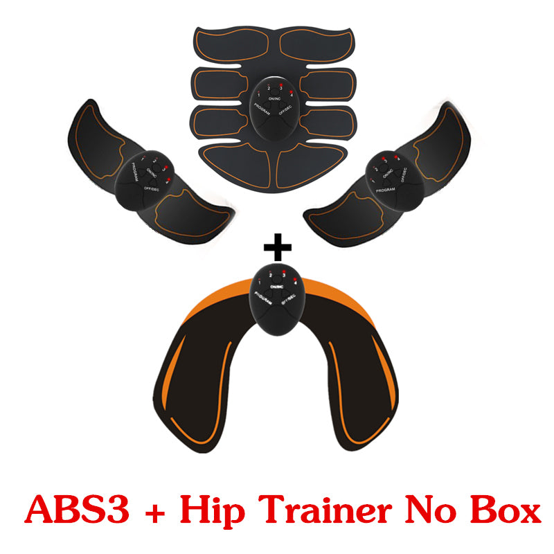 Portable EMS Device for Muscle Training and Abdominal Toning