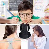 Posture Corrector with Cross Dual Gubernaculum Support - Hair Remover