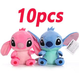 12cm 20cm 25cm Stitch Stuffed Plush Models Cartoon Stuffed Plush Dolls Anime Plush Baby Toys Kawaii Kids Birthday Gift