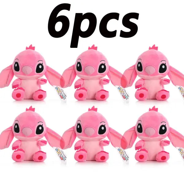 12cm 20cm 25cm Stitch Stuffed Plush Models Cartoon Stuffed Plush Dolls Anime Plush Baby Toys Kawaii Kids Birthday Gift