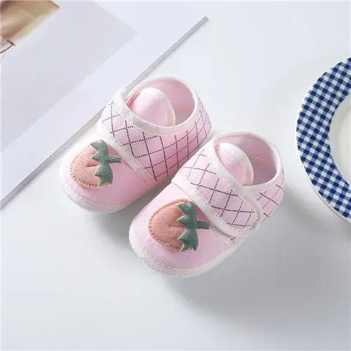 0-12Month Baby Girl Boy Shoes First Walkers Cotton Soft Newborn Baby Shoes Cute Infant Toddler Baby Shoes for Girls